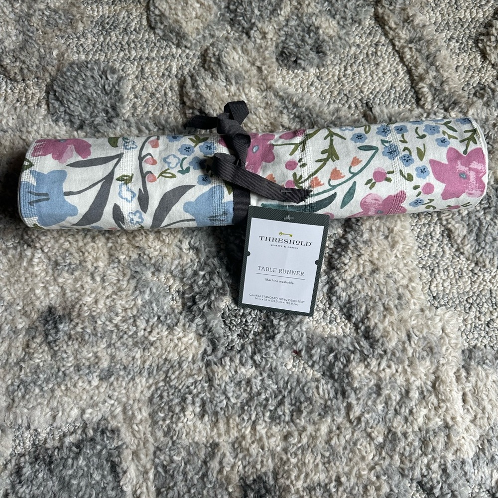 Threshold Floral Table Runner - Multicolor